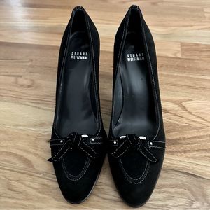 Stuart Weitzman mens wear heels 8.5 suede heeled